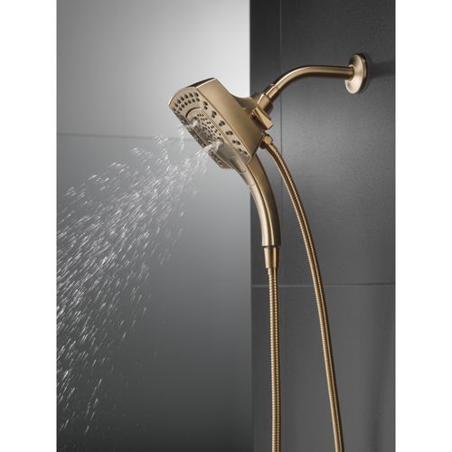 Main product image of H2Okinetic In2ition 5-Setting 2-in-1 Shower, 2.5 GPM (Lumicoat Champagne Bronze), 58474-CZ-PR25