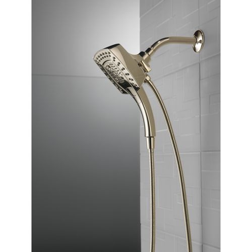 Main product image of H2OKinetic In2ition 5-Setting 2-in-1 Shower, 2.5 GPM (Lumicoat Polished Nickel), 58474-PN-PR25