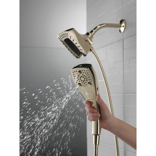 Main product image of H2OKinetic In2ition 5-Setting 2-in-1 Shower, 2.5 GPM (Lumicoat Polished Nickel), 58474-PN-PR25