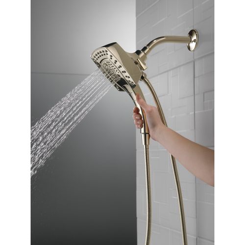 Main product image of H2OKinetic In2ition 5-Setting 2-in-1 Shower, 2.5 GPM (Lumicoat Polished Nickel), 58474-PN-PR25