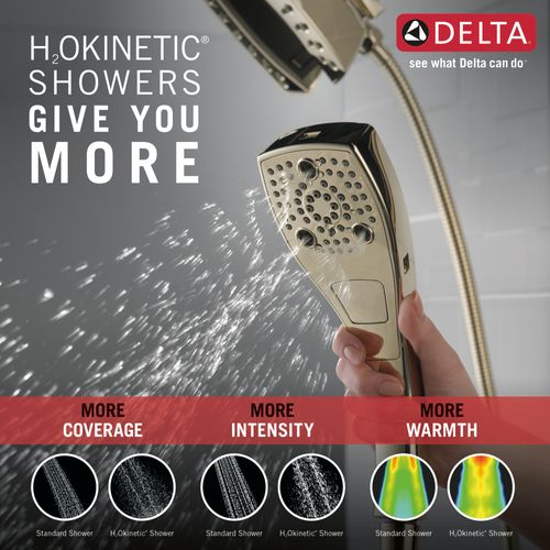 Main product image of H2OKinetic In2ition 5-Setting 2-in-1 Shower, 2.5 GPM (Lumicoat Polished Nickel), 58474-PN-PR25