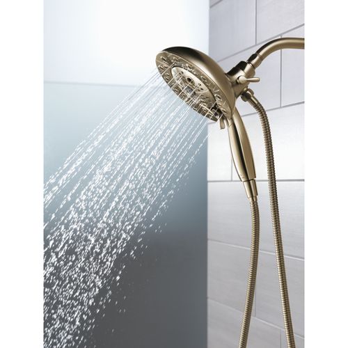 Main product image of H2Okinetic In2ition 5-Setting 2-in-1 Shower, 2.5 GPM (Lumicoat Champagne Bronze), 58480-CZ-PR25-PK