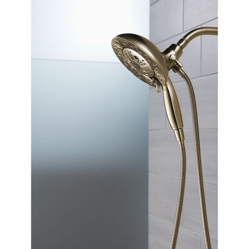 Main product image of H2Okinetic In2ition 5-Setting 2-in-1 Shower, 2.5 GPM (Lumicoat Champagne Bronze), 58480-CZ-PR25-PK