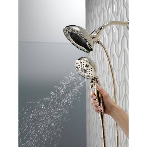 Main product image of H2Okinetic In2ition 5-Setting 2-in-1 Shower, 2.5 GPM (Lumicoat Polished Nickel), 58480-PN-PR25-PK