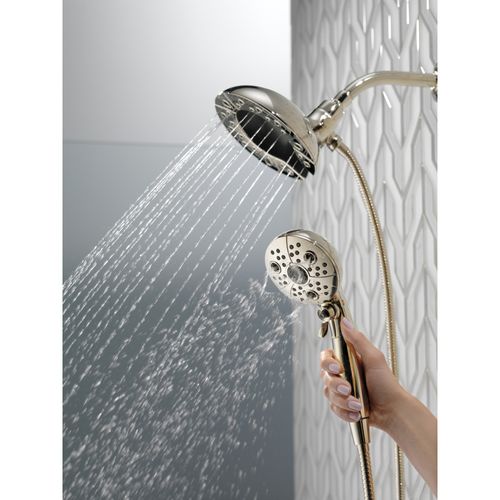 Main product image of H2Okinetic In2ition 5-Setting 2-in-1 Shower, 2.5 GPM (Lumicoat Polished Nickel), 58480-PN-PR25-PK