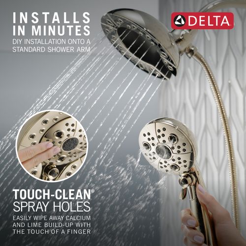 Main product image of H2Okinetic In2ition 5-Setting 2-in-1 Shower, 2.5 GPM (Lumicoat Polished Nickel), 58480-PN-PR25-PK