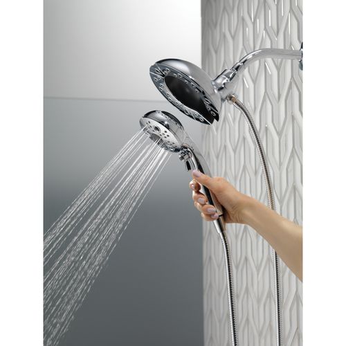 Main product image of H2Okinetic In2ition 5-Setting 2-in-1 Shower, 2.5 GPM (Lumicoat Chrome), 58480-PR25-PK
