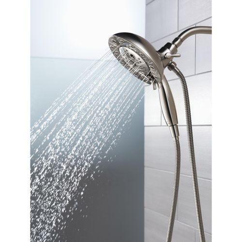Main product image of H2Okinetic In2ition 5-Setting Two-In-One Shower, 58480-SS-PR25-PK (Stainless)
