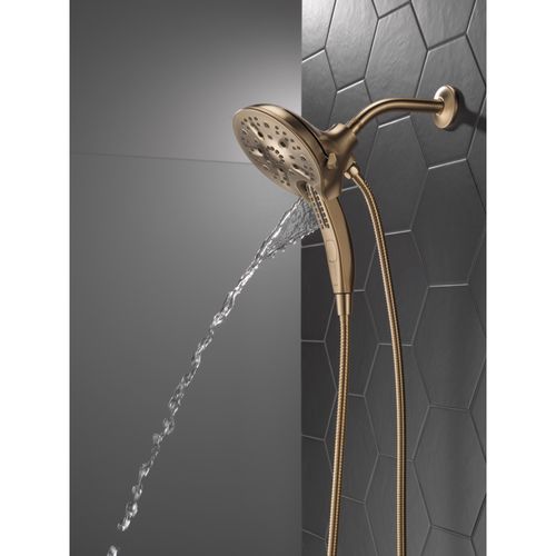 Main product image of H2Okinetic In2ition 5-Setting 2-in-1 Shower, 2.5 GPM (Lumicoat Champagne Bronze), 58620-CZ-PR25-PK