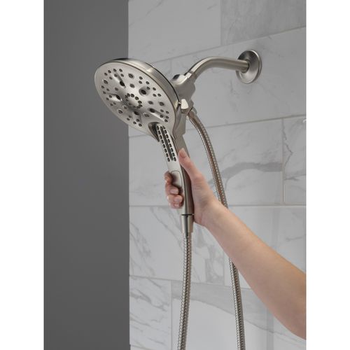 Main product image of H2Okinetic In2ition 5-Setting 2-in-1 Shower, 1.75 GPM (Lumicoat Stainless), 58620-SS-PR-PK