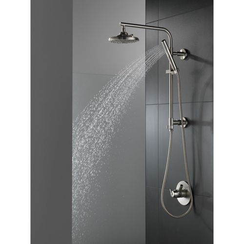 Main product image of Emerge 18" Round Shower Column (Lumicoat Stainless), 58810-SS-PR