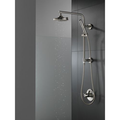 Main product image of Emerge 18" Round Shower Column (Lumicoat Stainless), 58810-SS-PR