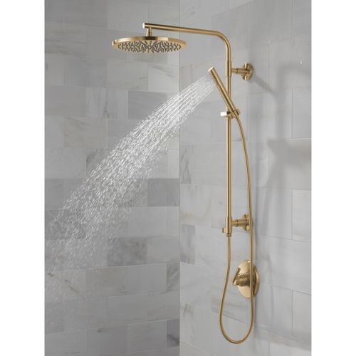 Main product image of Emerge 26" Round Shower Column (Lumicoat Champagne Bronze), 58820-CZ-PR