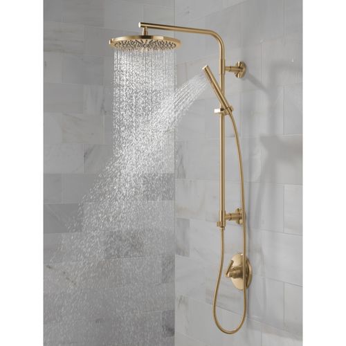 Main product image of Emerge 26" Round Shower Column (Lumicoat Champagne Bronze), 58820-CZ-PR