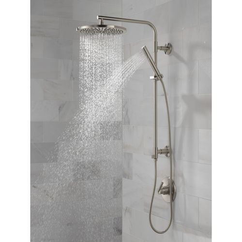 Main product image of Emerge 26" Round Shower Column (Lumicoat Stainless), 58820-SS-PR