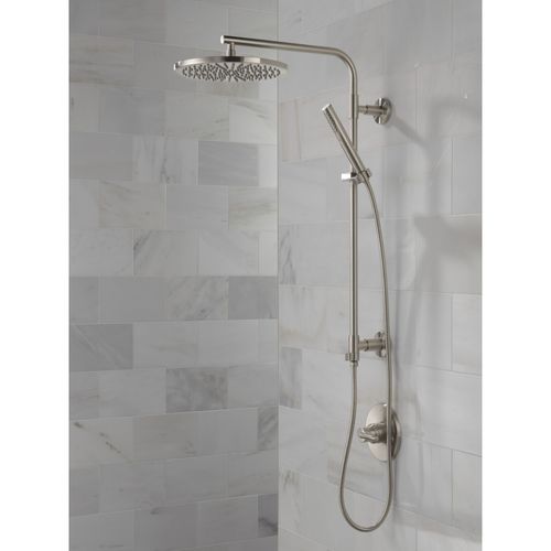 Main product image of Emerge 26" Round Shower Column (Lumicoat Stainless), 58820-SS-PR