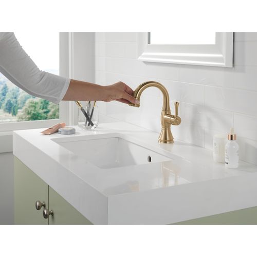 Main product image of Cassidy Single Handle Pull Down Bathroom Faucet, 1.2 GPM (Champagne Bronze), 597-CZPD-DST