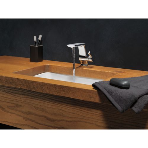 Main product image of Pivotal Single Handle Bathroom Faucet, 1.2 GPM (Lumicoat Chrome), 599-PR-MPU-DST