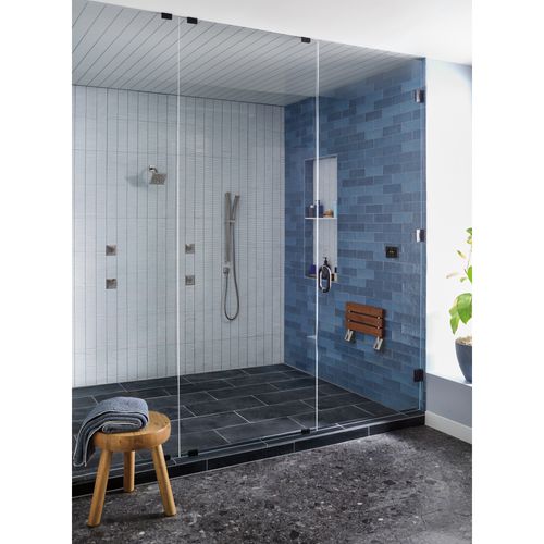 Main product image of Tilt-Up Shower Seat (Lumicoat Stainless), 5SE-SBS-6-SS-PR
