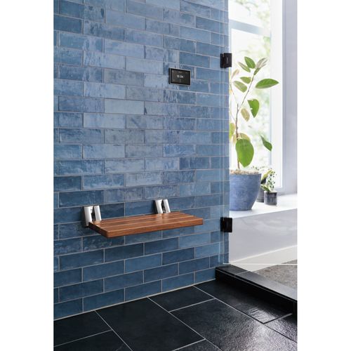 Main product image of Tilt-Up Shower Seat (Lumicoat Stainless), 5SE-SBS-6-SS-PR