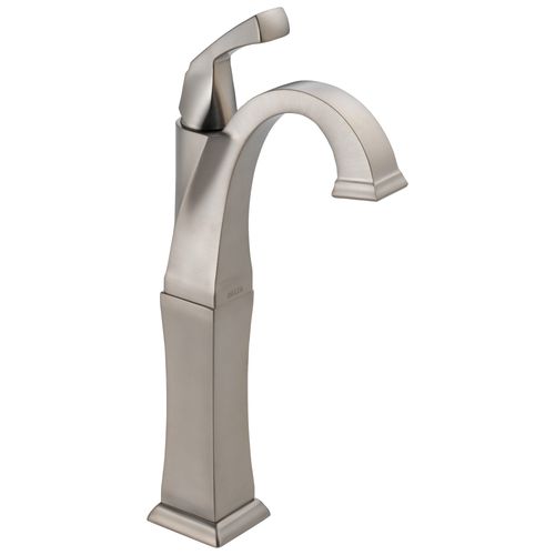 Main product image of Dryden Single Handle Vessel Bathroom Faucet (Stainless), 751-SS-DST