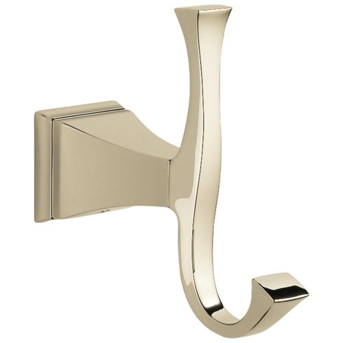 Main product image of Dryden Double Robe Hook (Polished Nickel), 75135-PN