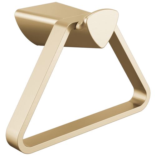 Main product image of Zura Triangular Towel Holder (Champagne Bronze), 77446-CZ