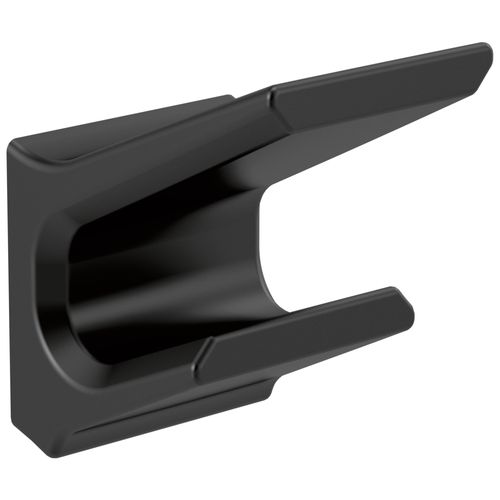 Main product image of Pivotal Double Robe Hook (Matte Black), 79936-BL