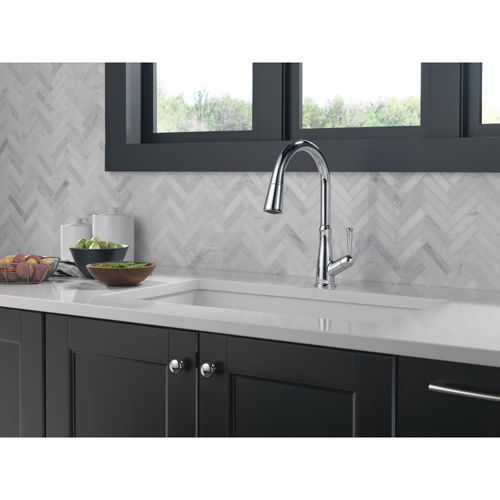 Main product image of Westville Single Handle Pull-Down Kitchen Faucet, 9110-DST (Chrome)