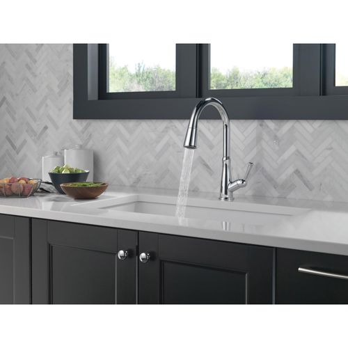 Main product image of Westville Single Handle Pull-Down Kitchen Faucet, 9110-DST (Chrome)