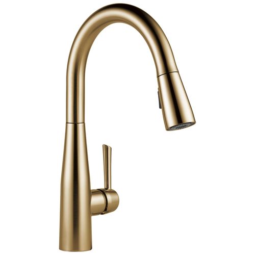Main product image of Essa Single Handle Pull-Down Kitchen Faucet, 9113-CZ-DST (Champagne Bronze)