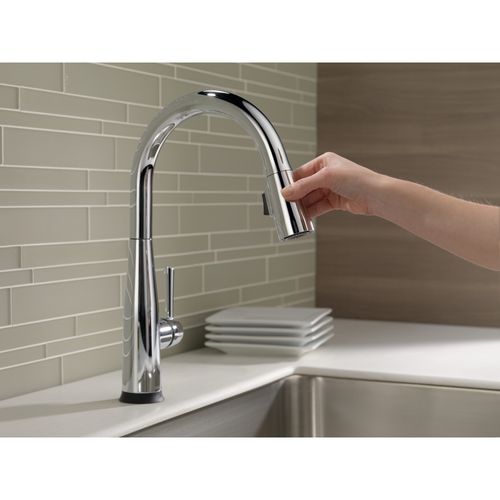Main product image of Essa VoiceIQ 1-Handle Pull-Down Faucet with Touch20 Technology (Chrome), 9113TV-DST