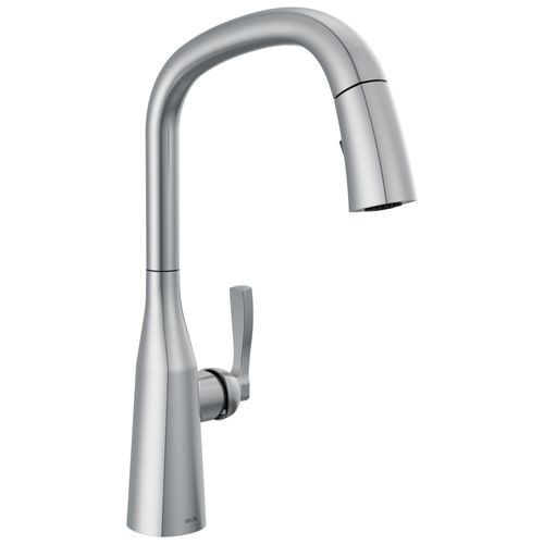 Main product image of Stryke Single Handle Pull Down Kitchen Faucet (Lumicoat Arctic Stainless), 9176-AR-PR-DST