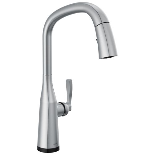 Main product image of Stryke Single Handle Pull Down Kitchen Faucet with Touch 2O Technology, 1.8 GPM (Lumicoat Arctic Stainless), 9176T-AR-PR-DST