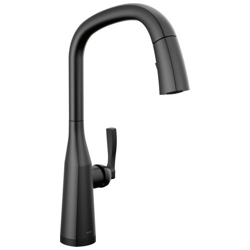 Main product image of Stryke Single Handle Pull Down Kitchen Faucet with Touch 2O Technology, 1.8 GPM (Matte Black), 9176T-BL-DST