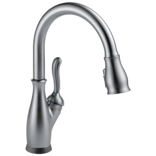 Main product image of Leland Single Handle Pulldown Kitchen Faucet w/ Touch20, ShieldSpray Technologies (Arctic Stainless), 9178T-AR-DST