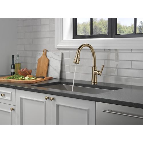 Main product image of Coranto Single Handle Pull Down Kitchen Faucet, 9179-CZ-DST (Champagne Bronze)