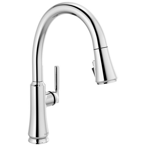 Main product image of Coranto Single Handle Pull Down Kitchen Faucet (Chrome), 9179-DST