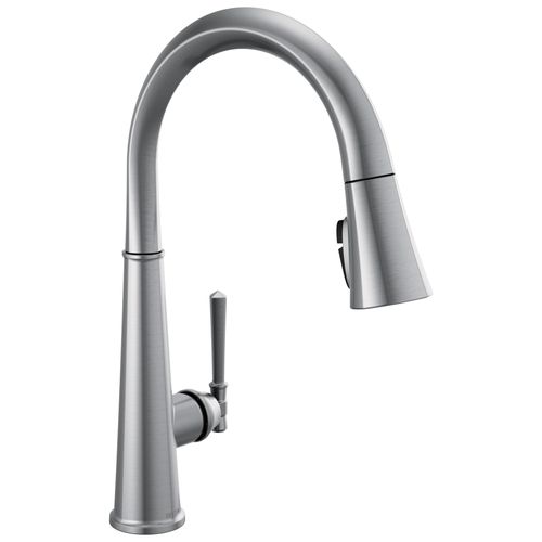 Main product image of Emmeline Single Handle Pull Down Kitchen Faucet (Lumicoat Arctic Stainless), 9182-AR-PR-DST