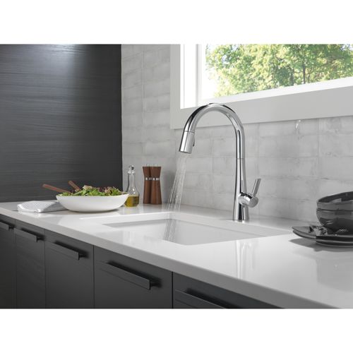 Main product image of Monrovia Single Handle Pull-Down Kitchen Faucet, 1.8 GPM (Lumicoat Chrome), 9191-PR-DST