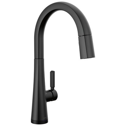 Main product image of Monrovia Single Handle Pulldown Kitchen Faucet w/ Touch2O Technology (Matte Black), 9191T-BL-DST