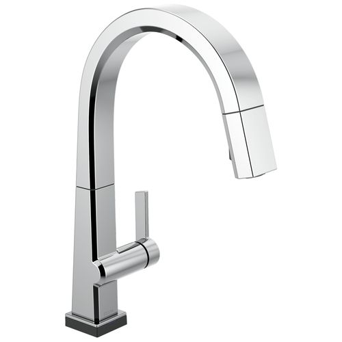 Main product image of Pivotal Single Handle Pull Down Kitchen Faucet w/ Touch20 Technology (Chrome), 9193T-DST