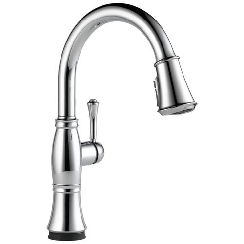 Main product image of Cassidy Single Handle Pulldown Kitchen Faucet w/ Touch20, ShieldSpray Technologies (Lumicoat Chrome), 9197T-PR-DST