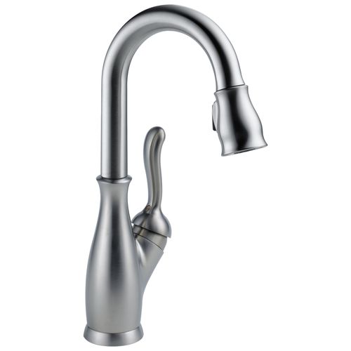 Main product image of Leland Single Handle Pulldown Bar/Prep Faucet (Arctic Stainless), 9678-AR-DST