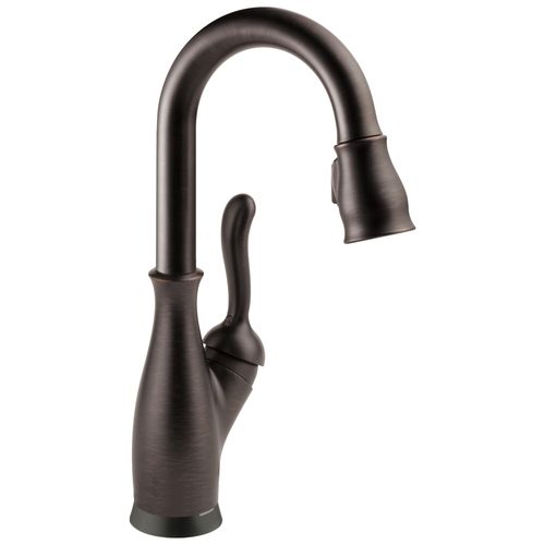 Main product image of Leland Single Handle Pulldown Bar/Prep Faucet w/ Touch20 Technology (Venetian Bronze), 9678T-RB-DST