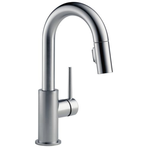 Main product image of Trinsic Single Handle Pulldown Bar/Prep Faucet (Arctic Stainless), 9959-AR-DST