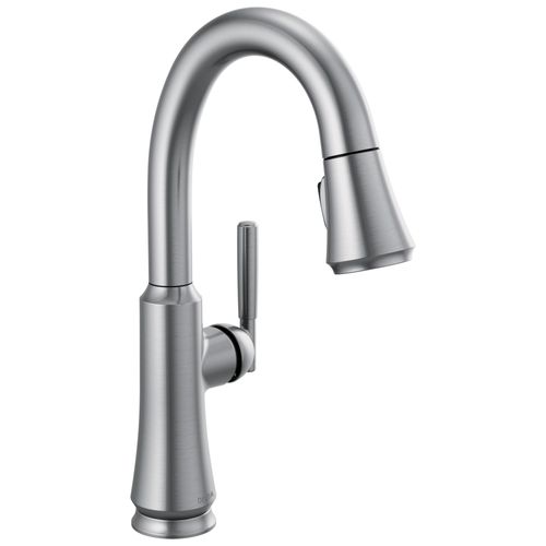 Main product image of Coranto Single Handle Pull Down Bar/Prep Faucet (Arctic Stainless), 9979-AR-DST