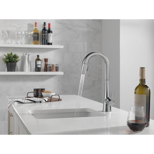Main product image of Monrovia Single Handle Pull-Down Bar/Prep Faucet, 1.8 GPM (Lumicoat Arctic Stainless), 9991-AR-PR-DST