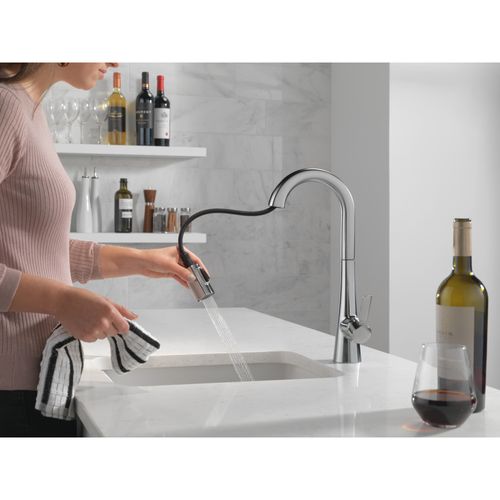 Main product image of Monrovia Single Handle Pull-Down Bar/Prep Faucet, 1.8 GPM (Lumicoat Arctic Stainless), 9991-AR-PR-DST