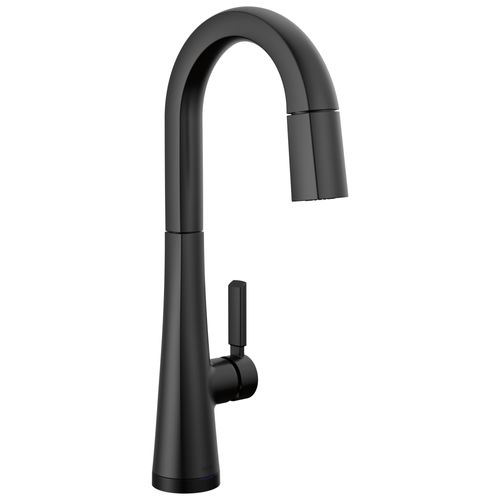 Main product image of Monrovia Single Handle Pull-Down Bar/Prep Faucet with Touch2O Technology, 1.8 GPM (Matte Black), 9991T-BL-DST